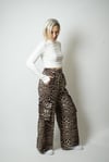 leopar cargo pantolon