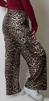 leopar cargo pantolon