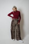 leopar cargo pantolon