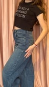 TAŞ DETAY CROP TSHİRT