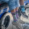American Socks Tie Dye Mid High – Pastel Çorap
