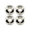 Bones 100s Og Formula Skateboards White 51MM V4 100A Wheels