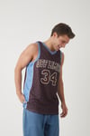 Checkered Athlete Jersey Brown