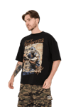 City Dunkers Siyah Oversize T-shirt