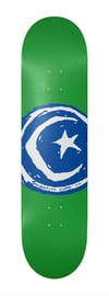 Foundation 8.50 Star and Moon Green Deck