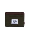 Herschel Charlie Cardholder - Ivy Green/Chicory Coffee