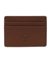 Herschel Charlie Vegan Deri Kartlık- Saddle Brown