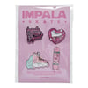 Impala Skate Enamel Broş IMPENPINPK