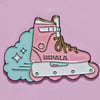 Impala Skate Enamel Broş IMPENPINPK