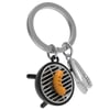 Metalmorphose BBQ Sausage Keychain
