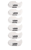 Vans Classic No Show White Çorap 6 Çift 