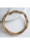 çelik 3lü choker kolye