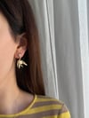 Çelik Anka Kuşu Küpe