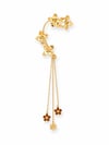 Çelik Çiçekli  Earcuff