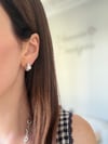 Çelik Clarie  Küpe
