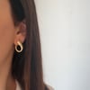 Çelik Lina Küpe
