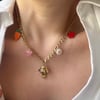 Çelik Mantar Charm Kolye