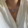 Çelik Murano Charm Kolye