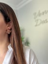 Çelik Zoe Küpe
