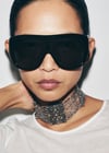 Kristal Taşlı Choker Kolye