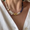 Lapis Lazuli İnci Kolye