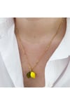 Murano Limon Kolye