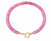 Pembe Cam Kolye