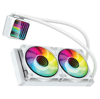 GameBooster SHIELD 240 Rainbow 240mm Beyaz İşlemci Sıvı Soğutucu