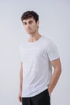 Hadis Tasarım Pamuk Beyaz T-shirt