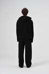 Kapüşon detaylı Pamuklu Oversize Sweatshirt Siyah