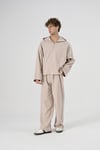 Kapüşon detaylı Pamuklu Oversize Sweatshirt Bej