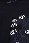 Ortadoğu Tasarım Bisiklet Yaka Siyah Pamuk T-shirt 22'