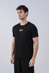Yeni Sezon 1071 Tasarım Pamuk Bisiklet Yaka Siyah T-shirt 23'