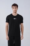 Yeni Sezon 1071 Tasarım Pamuk Bisiklet Yaka Siyah T-shirt 23'