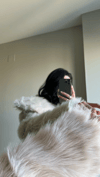 BEIGE PREMIUM SUNİ KÜRK CEKET