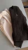 BEJ BOL PAÇA PALAZO PANTOLON