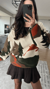 DEER  FERMUARLI POLAR SWEATSHIRT