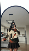 DEER  FERMUARLI POLAR SWEATSHIRT