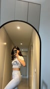 GRİ ORJ MARKA MELANJ CROP PANTOLON İKİLİ TAKIM