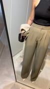 HAKİ BOL PAÇA PALAZO PANTOLON