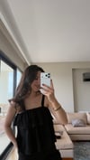 KALIN İP ASKILI SİYAH GÜNLÜK TAKIM