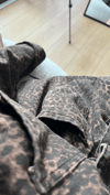 LEOPAR DESENLİ DENİM TAKIM