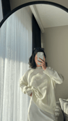 MASSIMO DUTTI KREM KAZAK