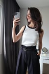 MASSIMO DUTTI MODEL BEYAZ ATLET
