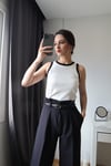 MASSIMO DUTTI MODEL BEYAZ ATLET