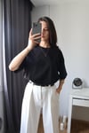 OVERSIZE SİYAH TİŞÖRT