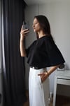 OVERSIZE SİYAH TİŞÖRT
