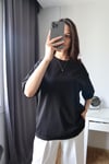 OVERSIZE SİYAH TİŞÖRT
