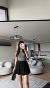 STANDART BEDEN GRİ SİYAH TRİKO BODY