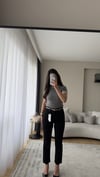 STANDART BEDEN GRİ SİYAH TRİKO BODY